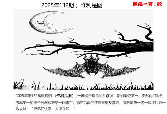 六合彩132期幽默猜测