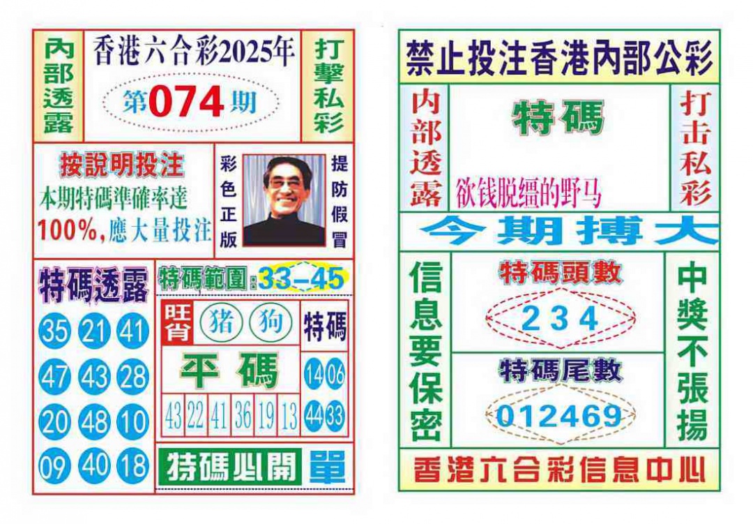 六合彩074期内部会员专用