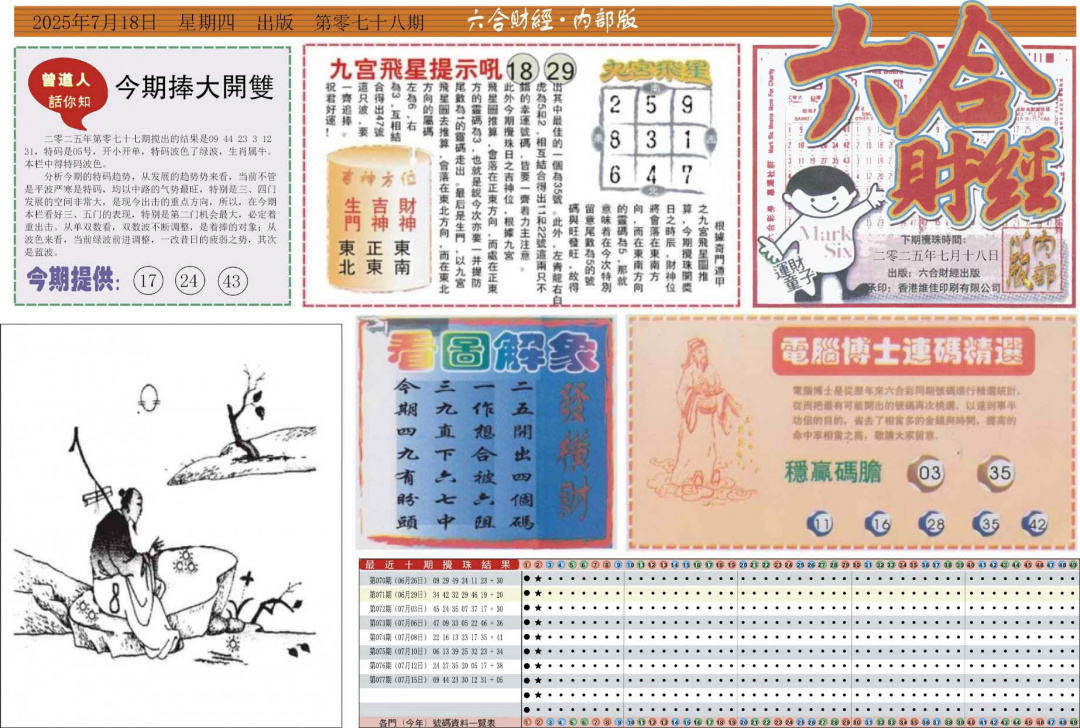 六合彩078期六合财经A