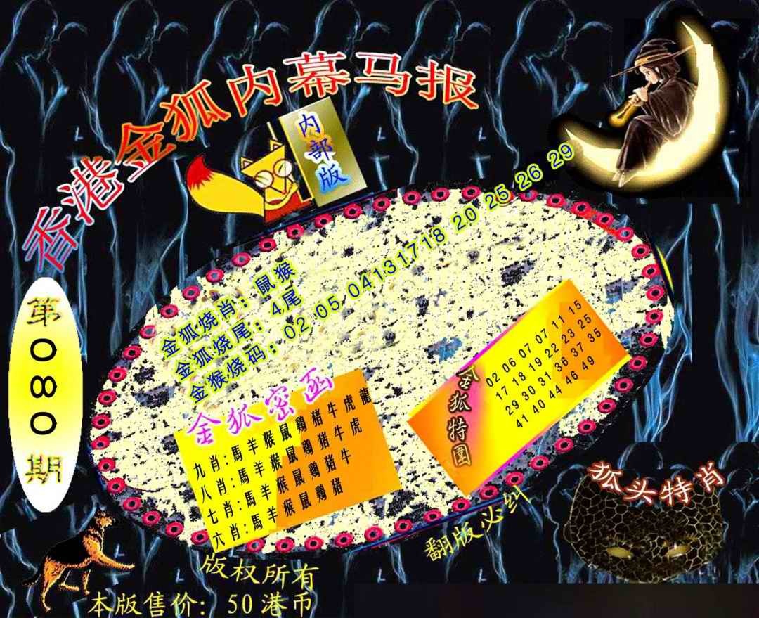 六合彩080期六合鬼王