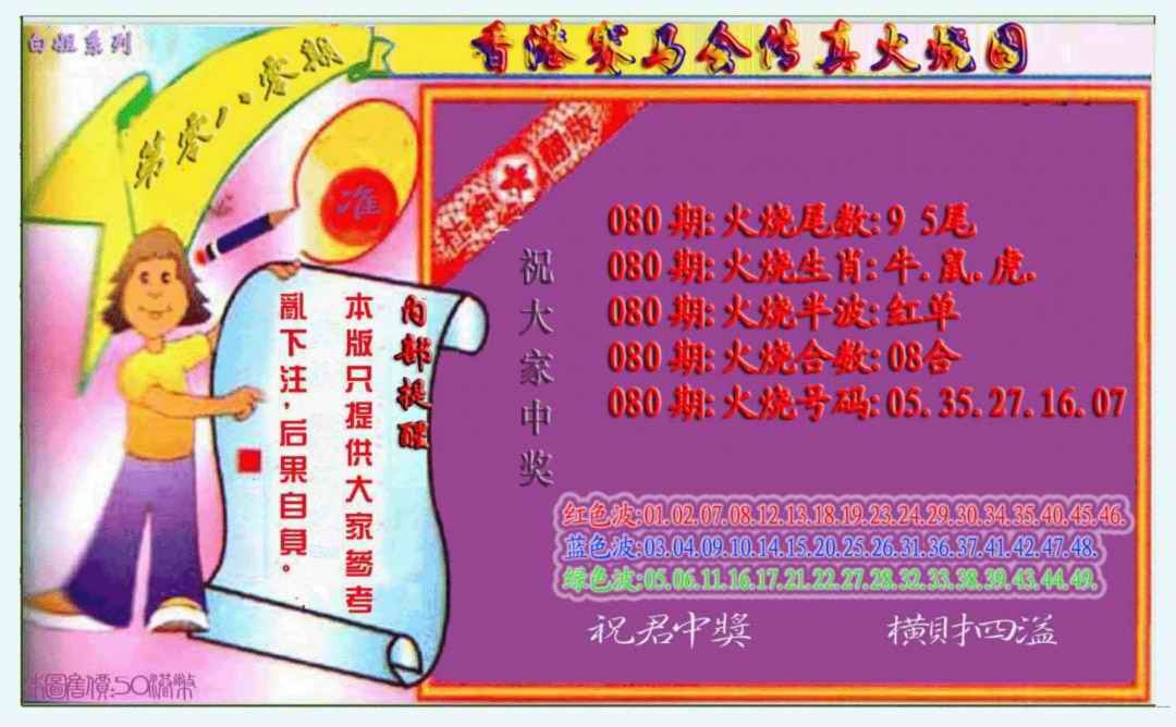 六合彩080期火烧图（新）