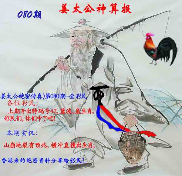 六合彩080期姜太公神算报