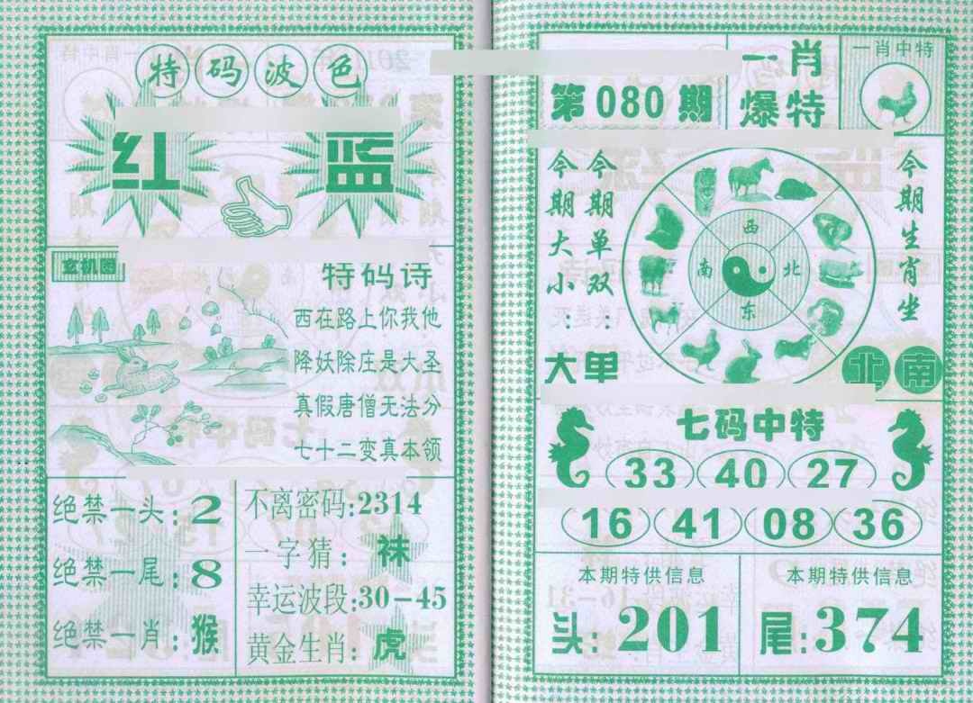 六合彩080期一肖爆特
