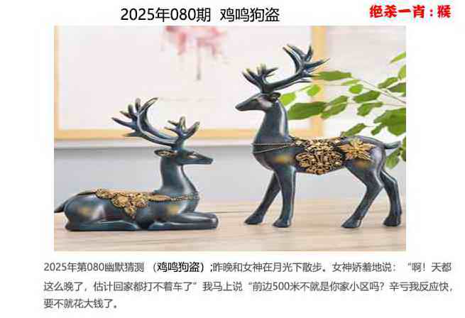 六合彩080期幽默猜测