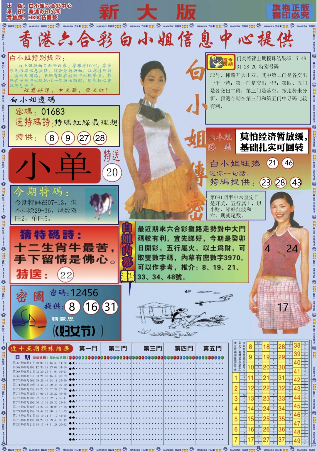 六合彩081期白小姐祺袍A加大版