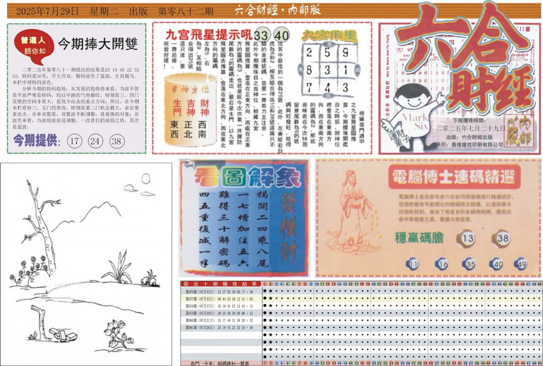 六合彩082期六合财经A
