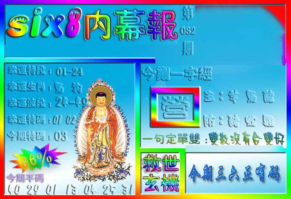 六合彩082期在线内幕报