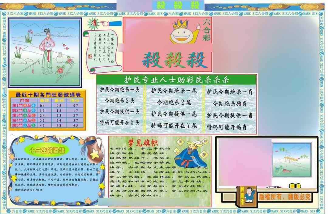 六合彩082期马经杀杀杀A(新图推荐)