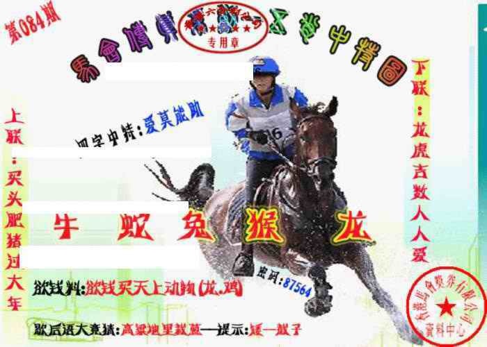六合彩084期马会传真-五肖料