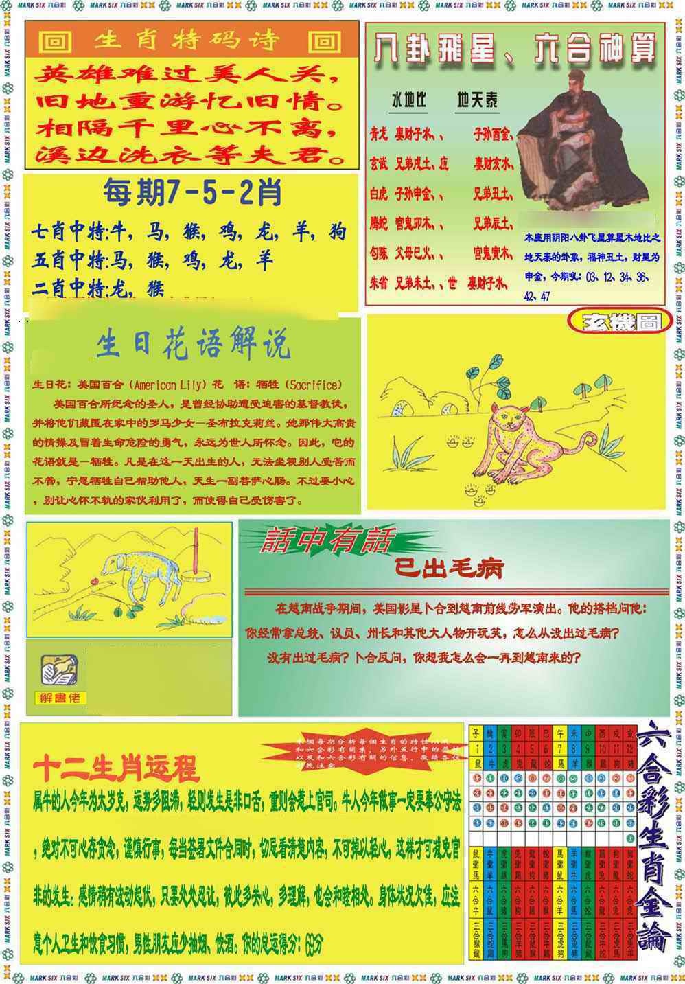 六合彩084期马经B(新图推荐)