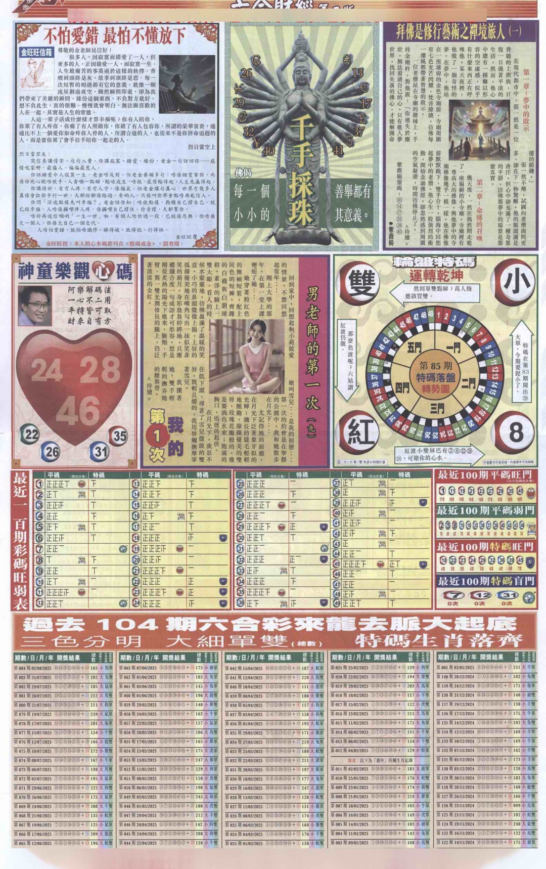 六合彩085期六合财经C加大版