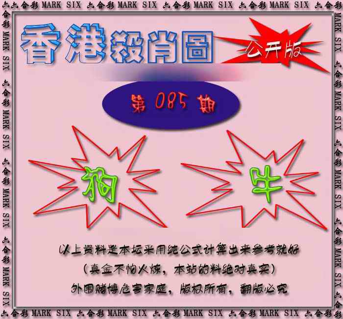 六合彩085期香港赛马会杀肖图