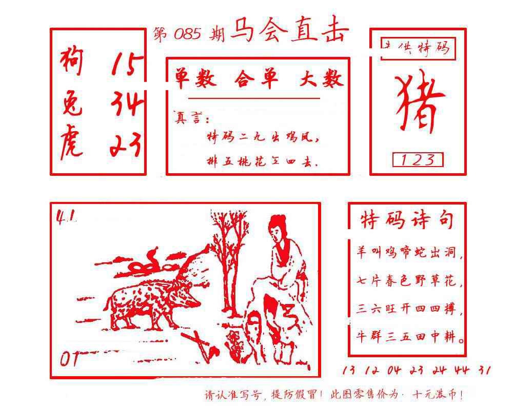 六合彩085期马会直击