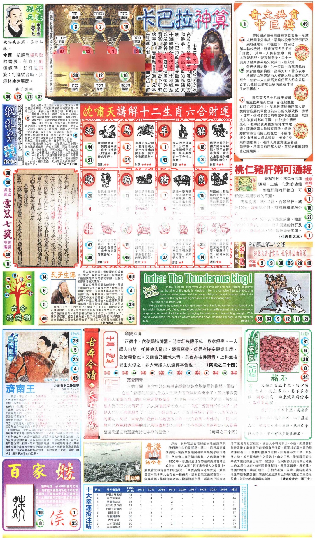 六合彩085期新报玄机(港版)D