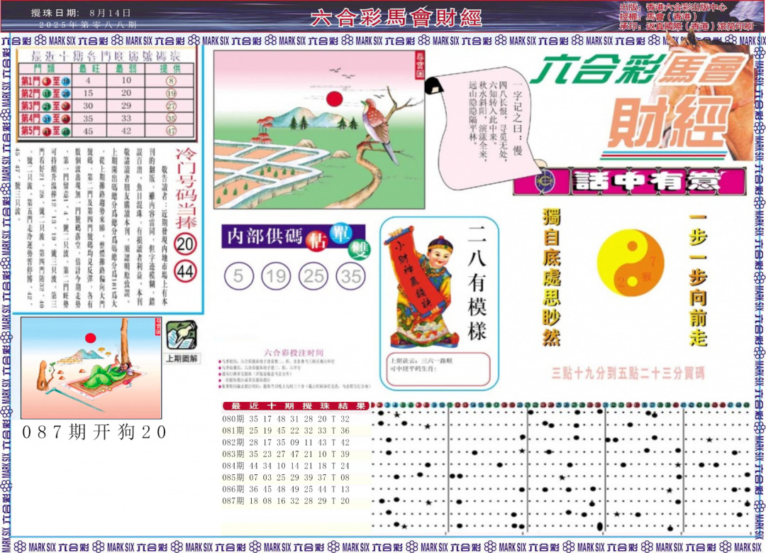 六合彩088期马会财经A