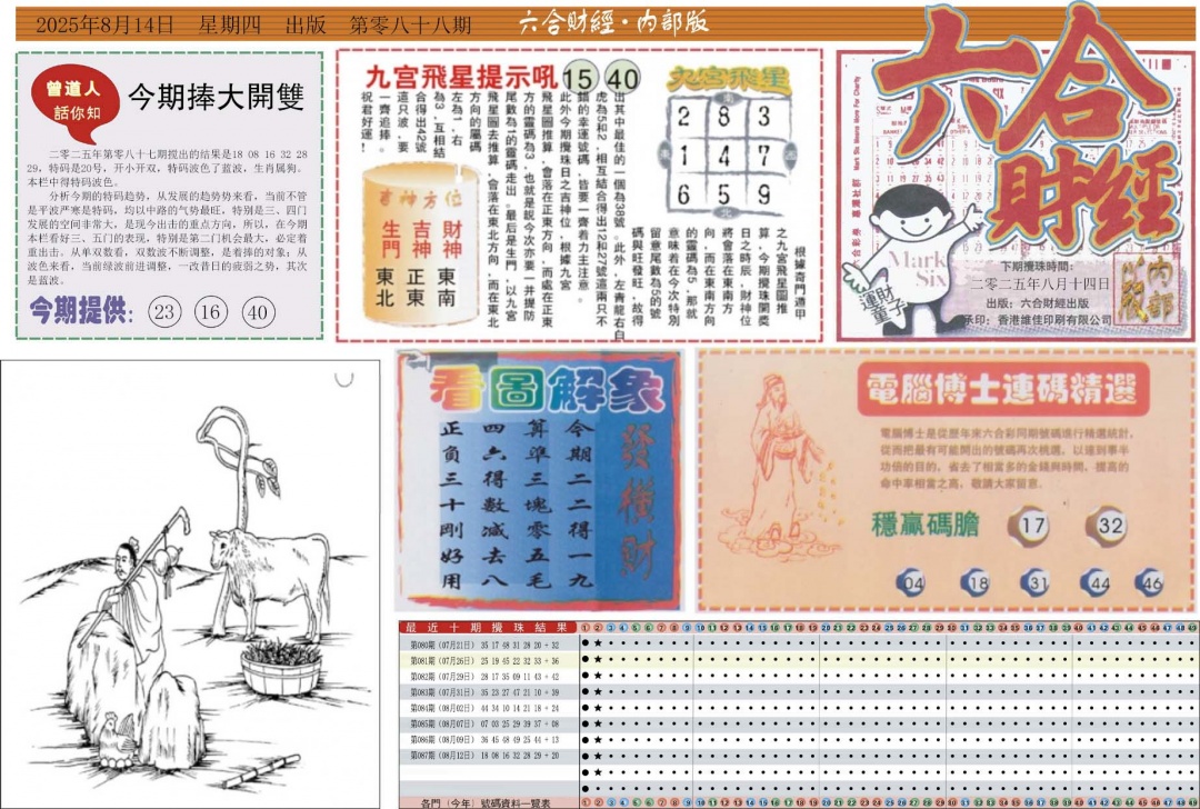 六合彩088期六合财经A