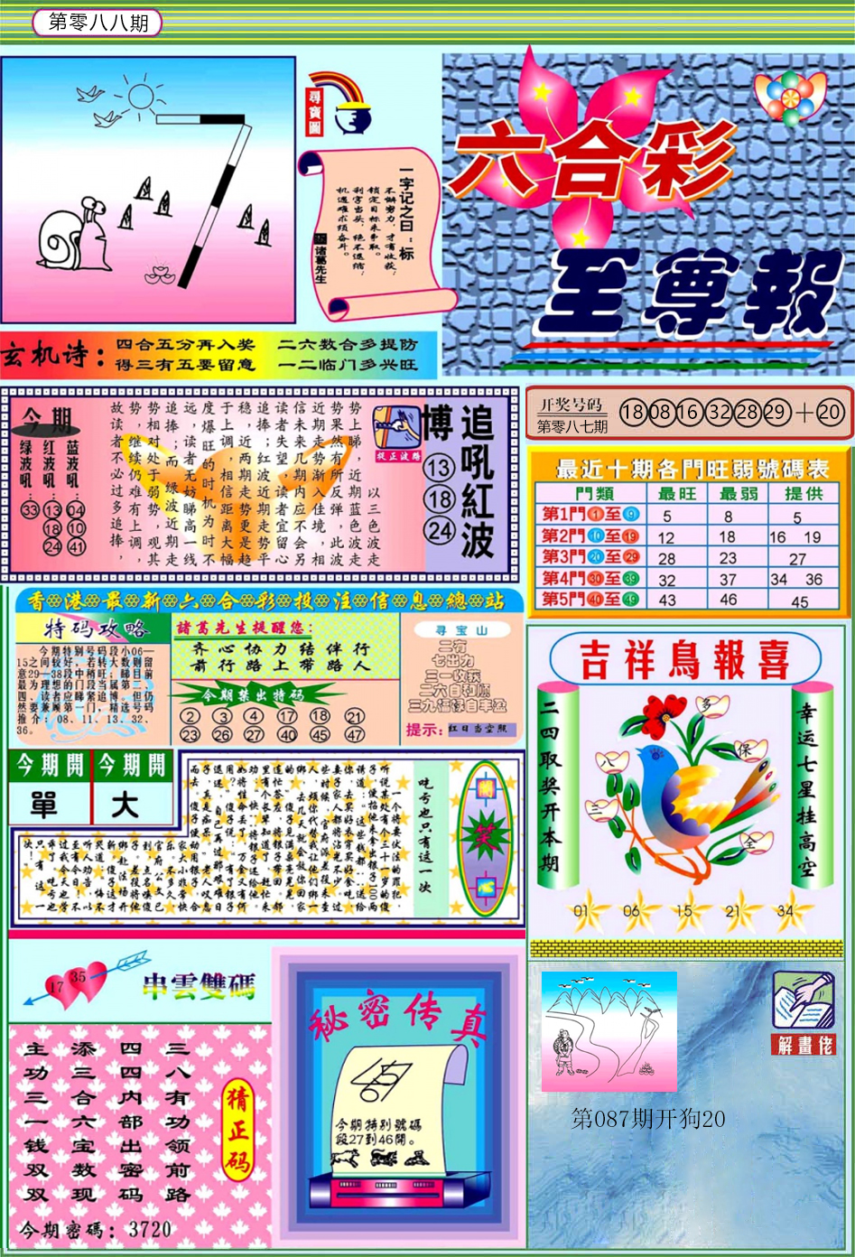 六合彩088期六合至尊