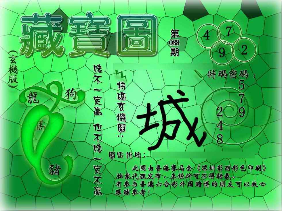 六合彩088期九龙玄机报