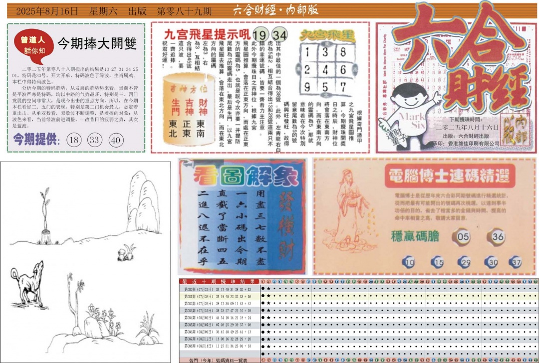六合彩089期六合财经A