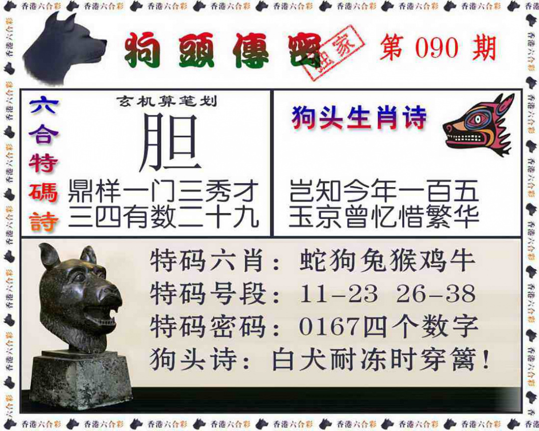 六合彩090期狗头传密