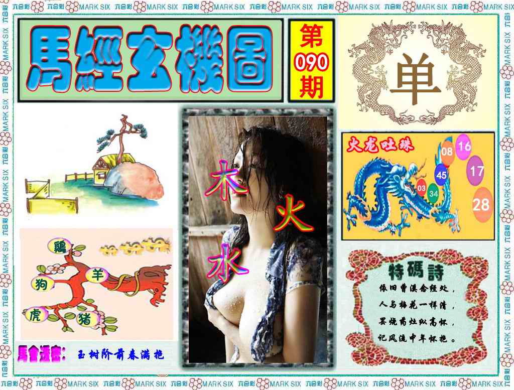 六合彩090期马经玄机图（荐）