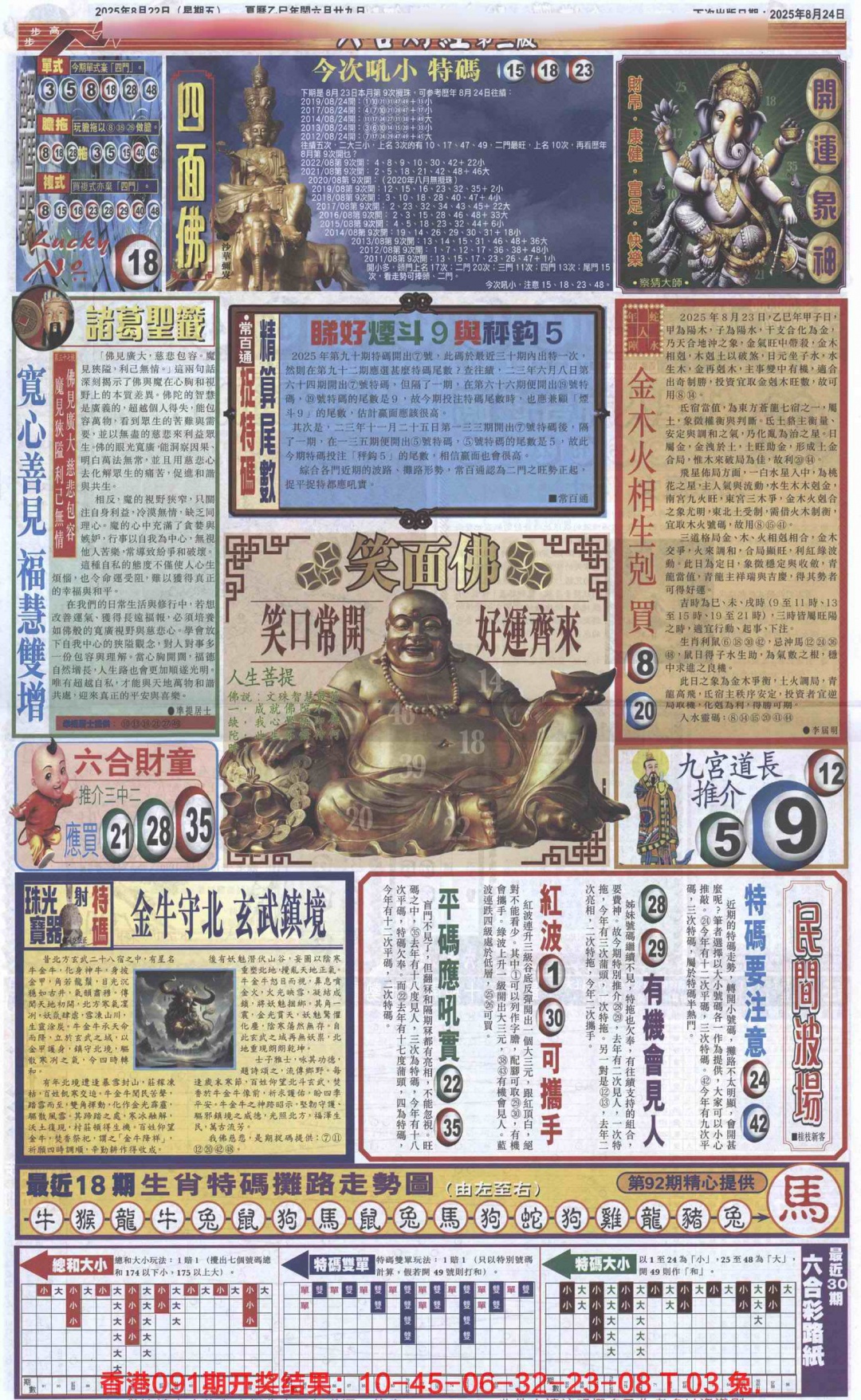 六合彩092期六合财经D加大版