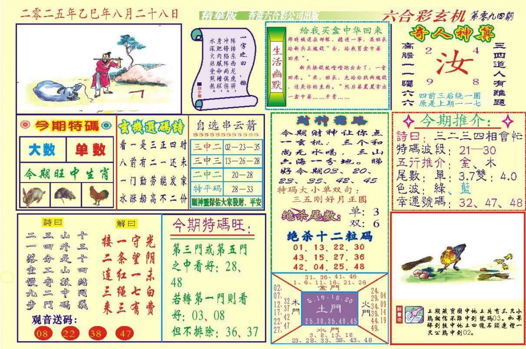六合彩094期118六合玄机(新图)
