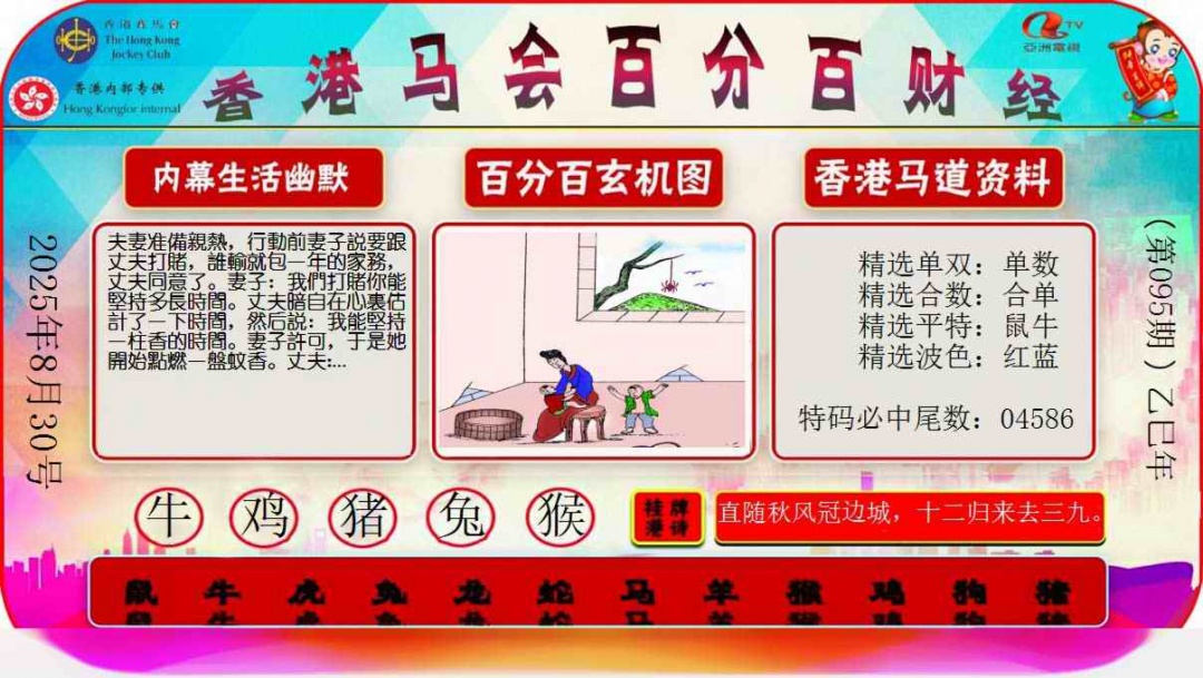 六合彩095期百分百财经