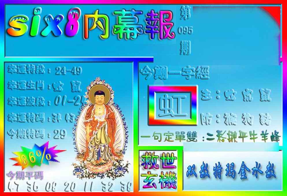 六合彩095期在线内幕报