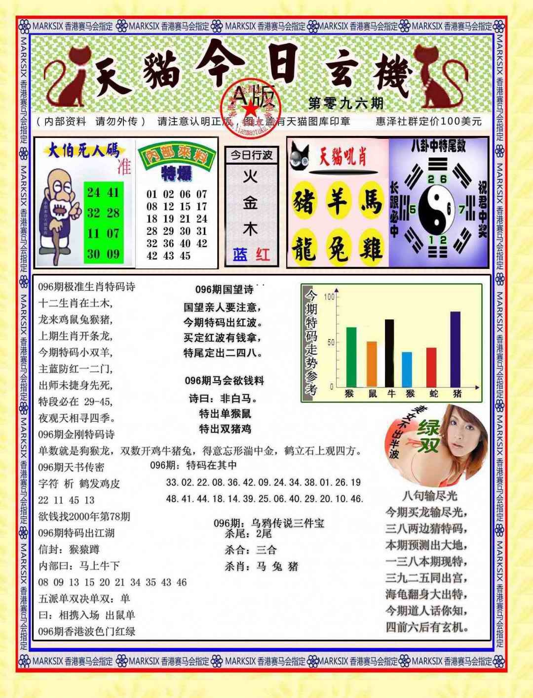 六合彩096期今日玄机图A