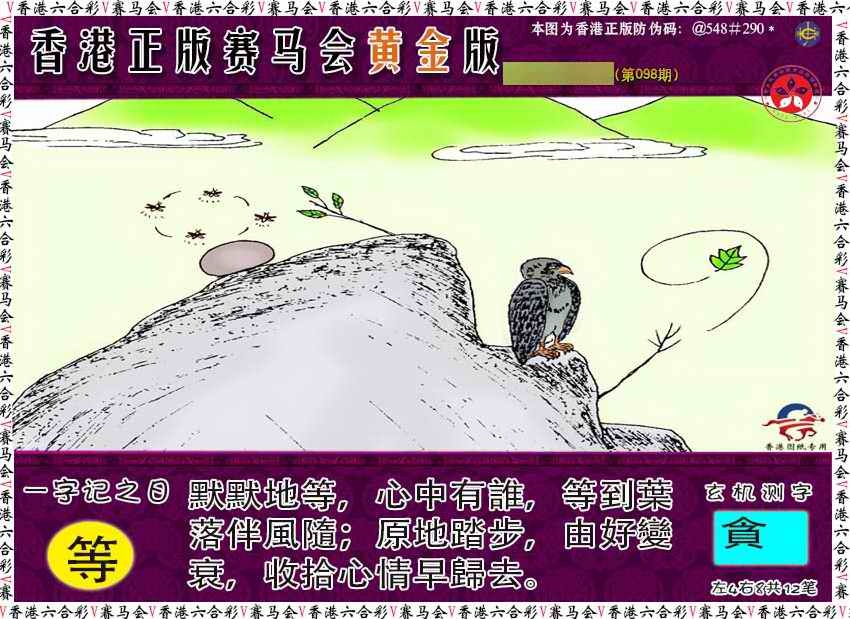 六合彩098期赛马会黄金版