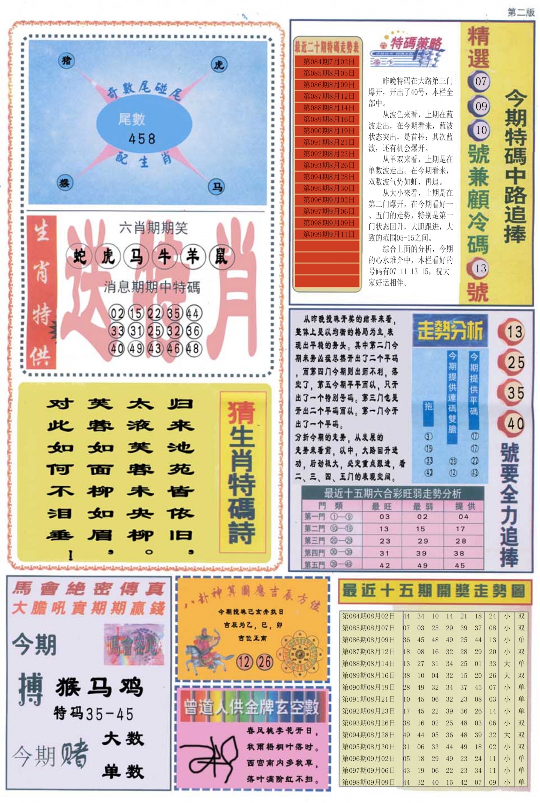 六合彩099期曾道人内幕消息B