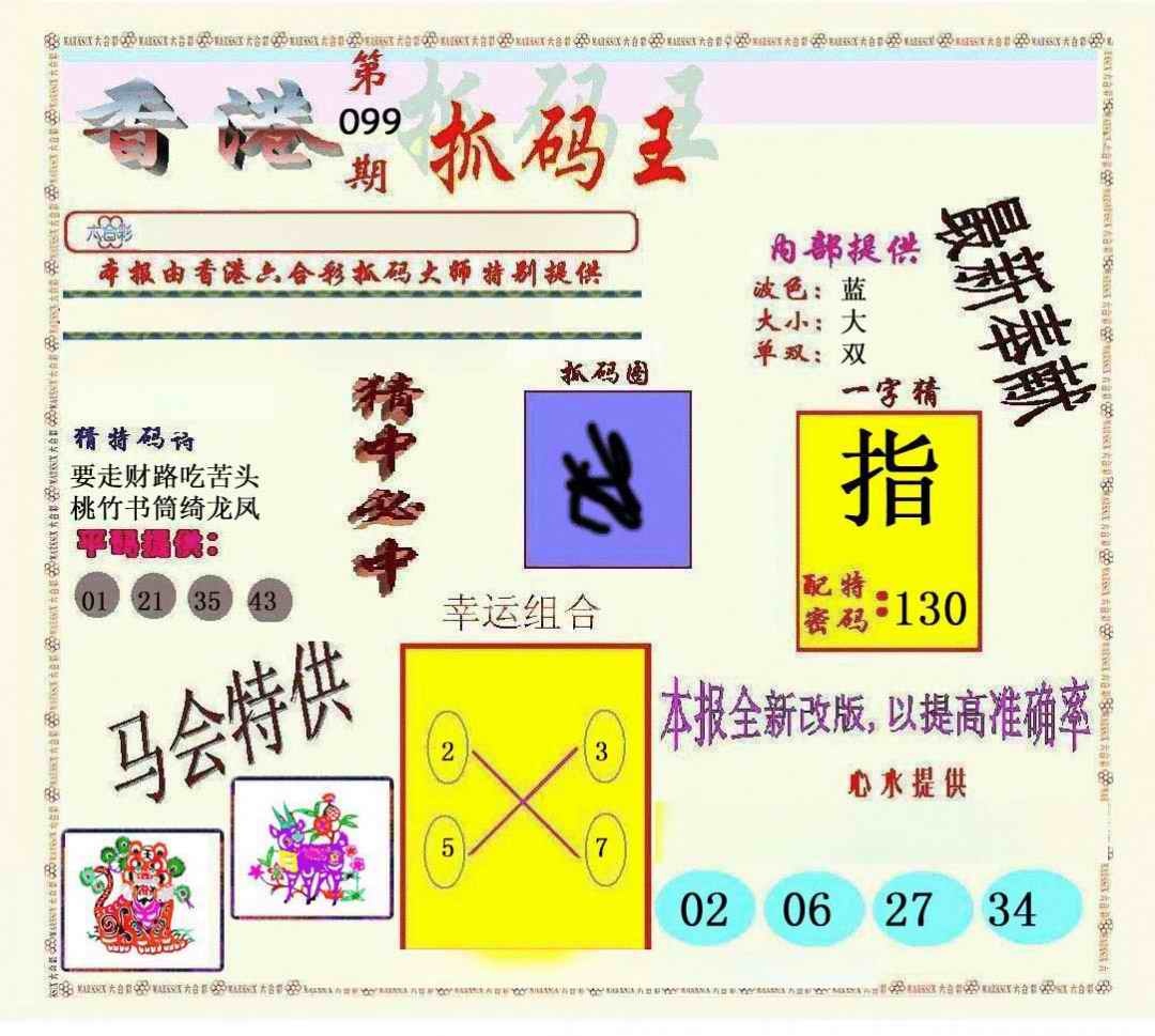 六合彩099期新抓码王